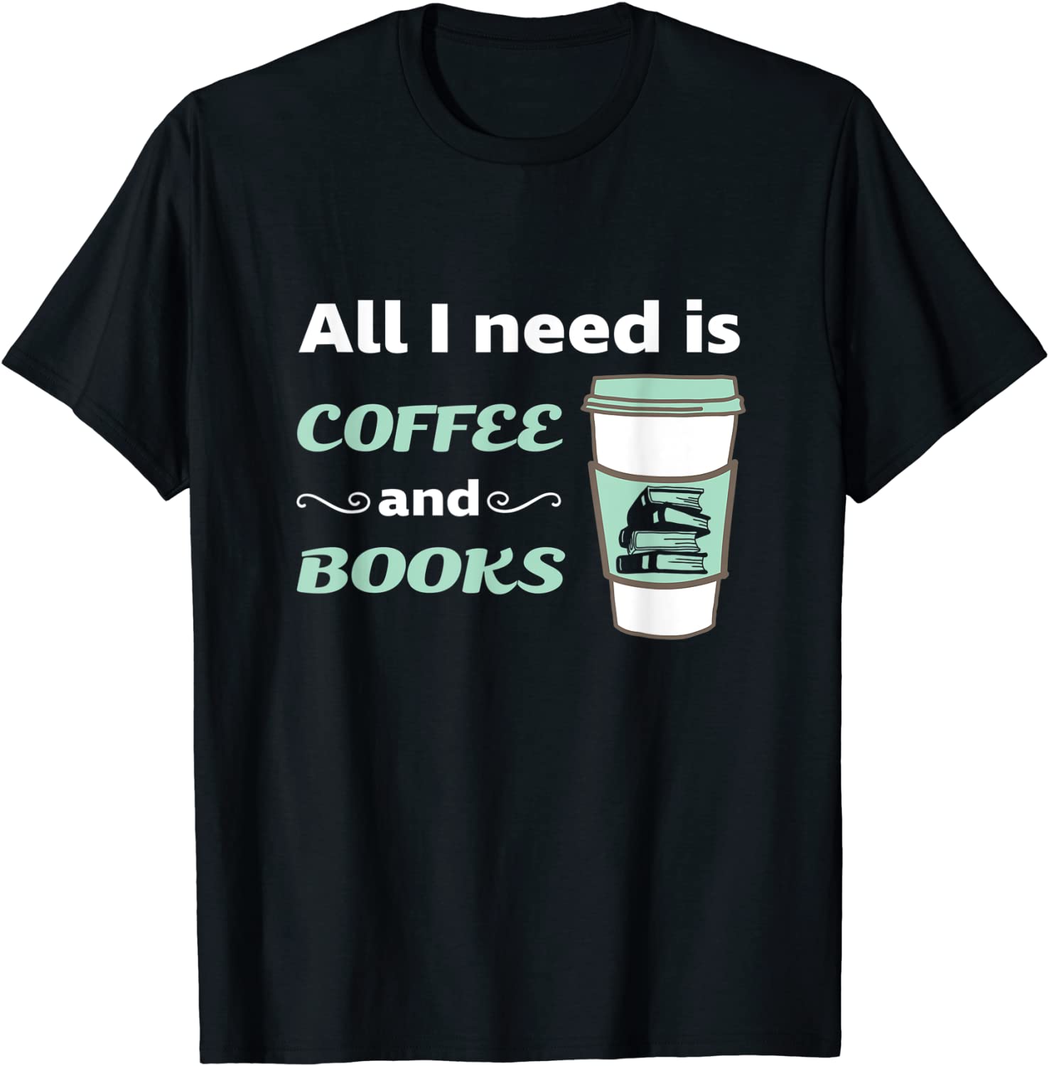 Coffee Book Lover Reading Teacher Bookworm Bookstore 2022 Shirt