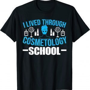 Cosmetology Graduate Proud Goal Life Licensed Cosmetologist 2022 Shirt