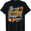 Cute Baseball Mama Messy Bun Softball Mom Mother's Day 2022 Shirt