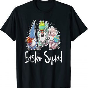Cute Easter Squad Gnomes Happy Easter Day Gnome Gift Shirt
