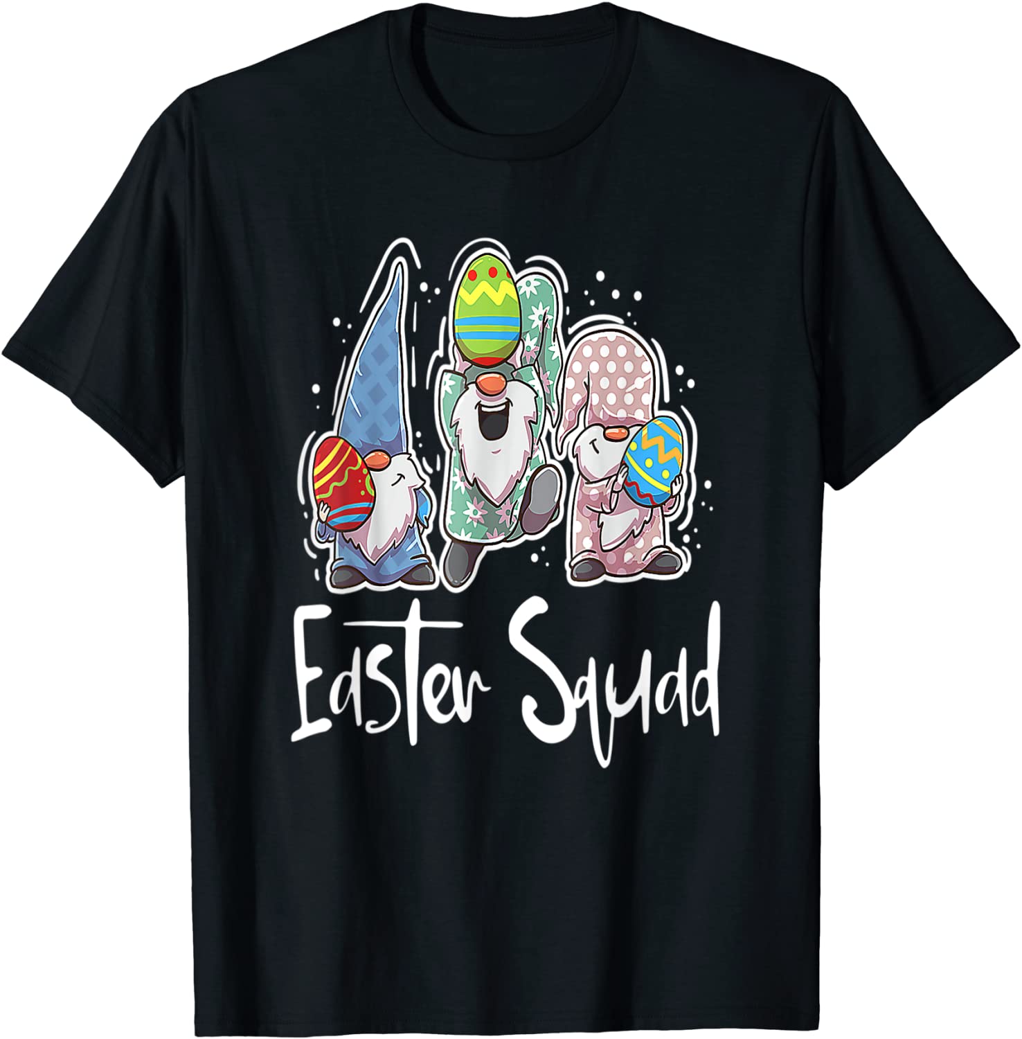 Cute Easter Squad Gnomes Happy Easter Day Gnome Gift Shirt
