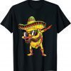 Dabbing Taco Cinco de Mayo Boys Men Mexican Food Sombrero 2022 Shirt