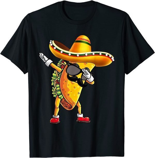 Dabbing Taco Cinco de Mayo Mexican Food Dab 2022 Shirt