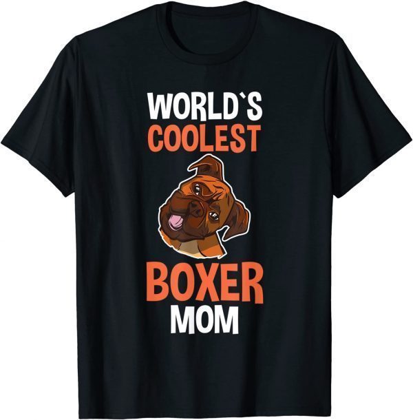 Dog Mother German Boxer Mom 2022 T-Shirt