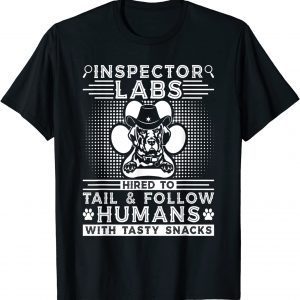 Dog Walker Inspector Labs, Sheriff Dog Trainer Labrador Gift Shirt
