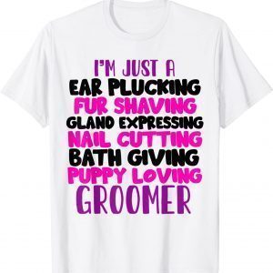Dog groomer life pet cat dogs grooming groom job animal 2022 Shirt