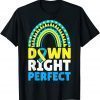 Down Syndrome Awareness My Nephew Is Down Right Perfect 2022 Shirt