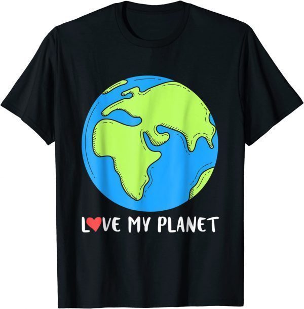 Earth Day Save The Planet Green Planet Love Recycle 2022 Shirt