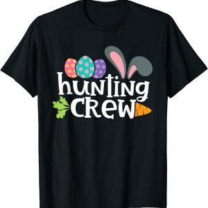 Easter Egg Hunting Crew Retro Happy Easter Classic T-Shirt