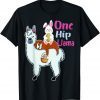 Easter pajamas One Hip Llama Sloth Riding Llama Unicorn Boys T-Shirt