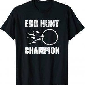 Egg Hunt Champion Dad Easter Pregnancy Announcement T-Shirt