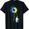 Faith Hope Love Awareness Down's Syndrome, the Blue Elephant Classic Shirt