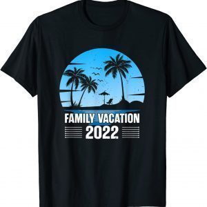Family Matching 2022 Summer Ocean Tropical Beach Vacation Classic Shirt