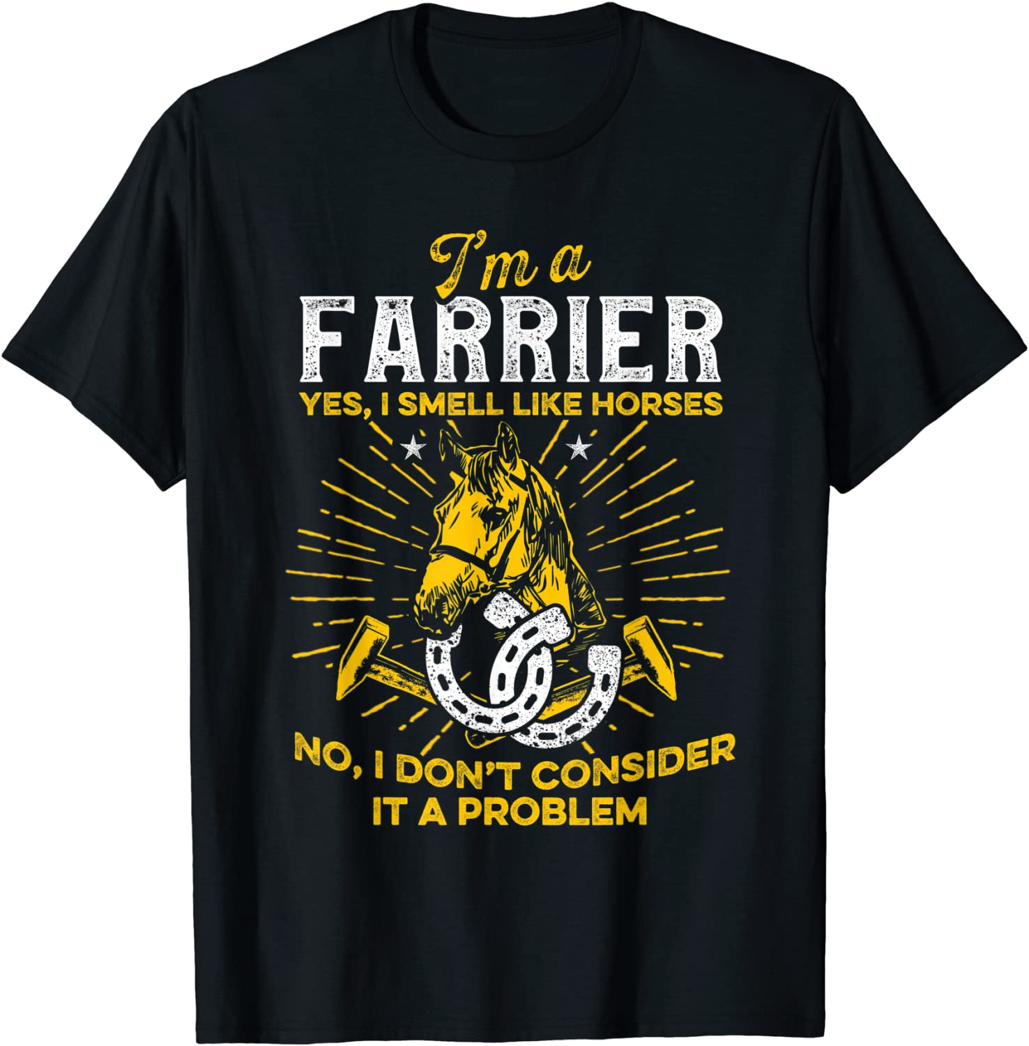 Farrier Hero Horseshoe Hoof Trimming Equine Shoeing Classic Shirt