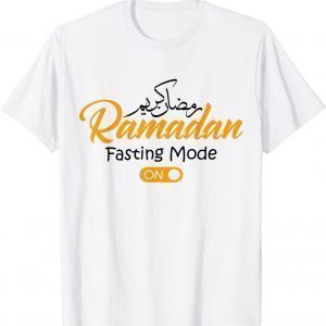 Fasting Mode Ramadan On Cool Islamic fasting Gift Shirt