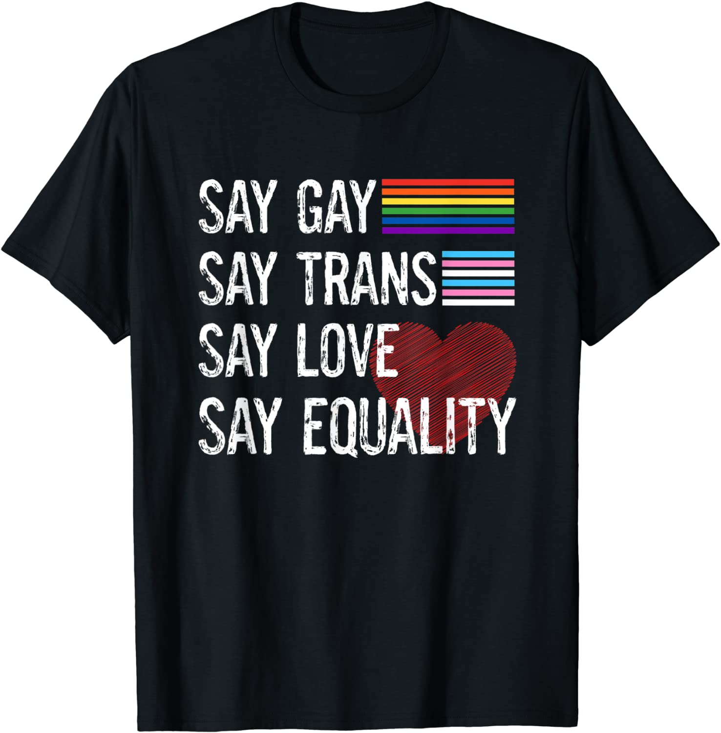 Florida Gay Say Gay Say Trans Stay Proud LGBTQ Gay Rights Classic Shirt