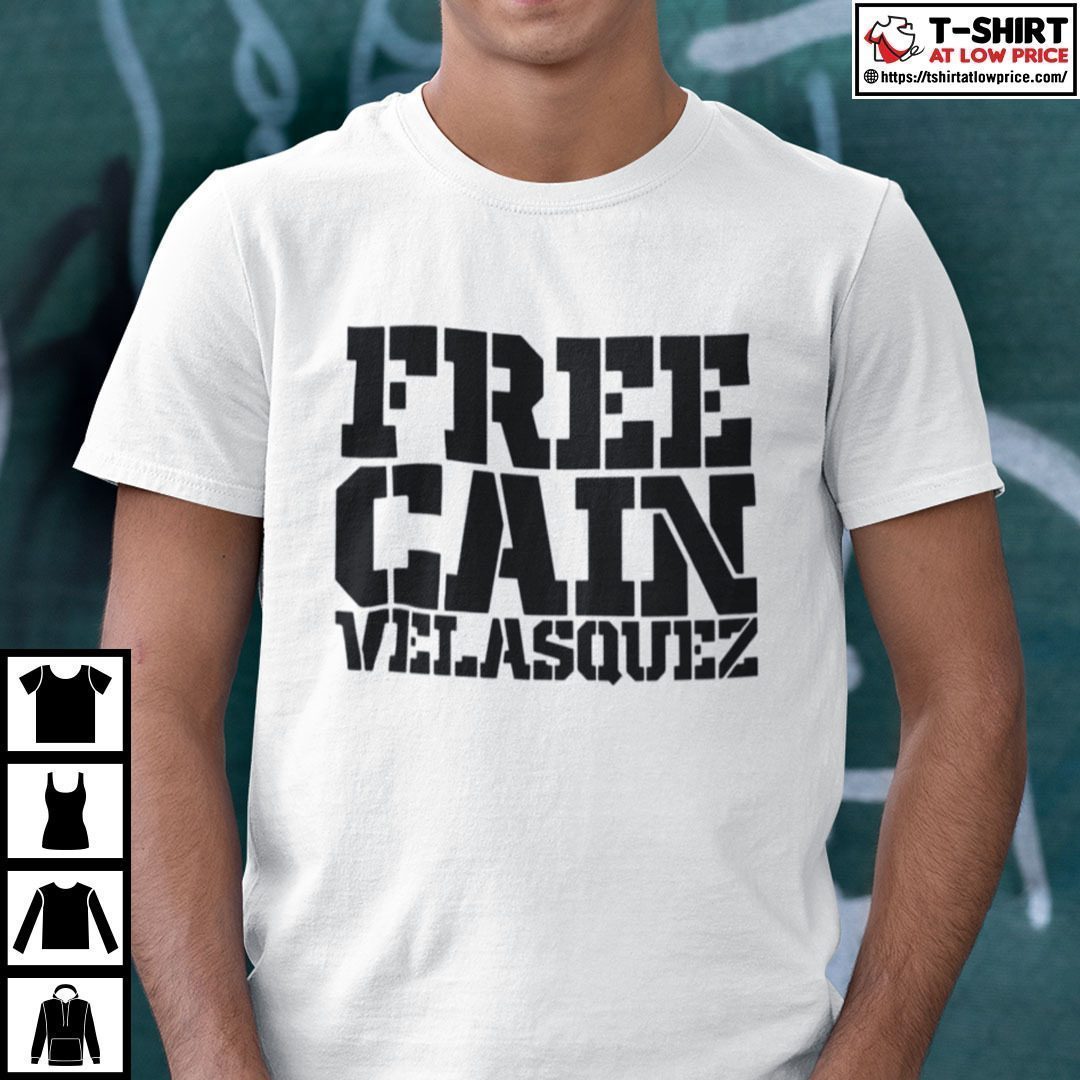 Free Cain In Support Of Cain Velasquez Classic Shirt