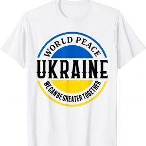 Free Ukraine I Stand With Ukraine Support Ukraine Ukrainian Free Ukraine Shirt