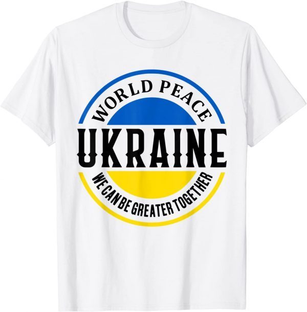 Free Ukraine I Stand With Ukraine Support Ukraine Ukrainian Free Ukraine Shirt