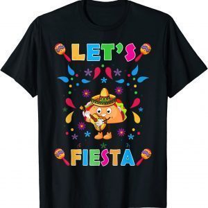 Funny Tacosaurus Cinco De Mayo Mexico Guitar Let's Fiesta 2022 Shirt