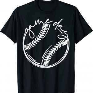 Game Day Baseball Baseball Life, Softball Life for Mom Classic Shirt