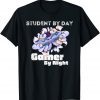 Gamer By Night Video Games Lover Gamer Student Gamming Classic Shirt