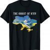 Ghost of Kyiv Support Ukraine I Stand With Ukraine Lover Save Ukraine T-Shirt