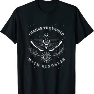 Goblincore Aesthetic Dark Academia Cottagecore Butterfly Tee Shirt