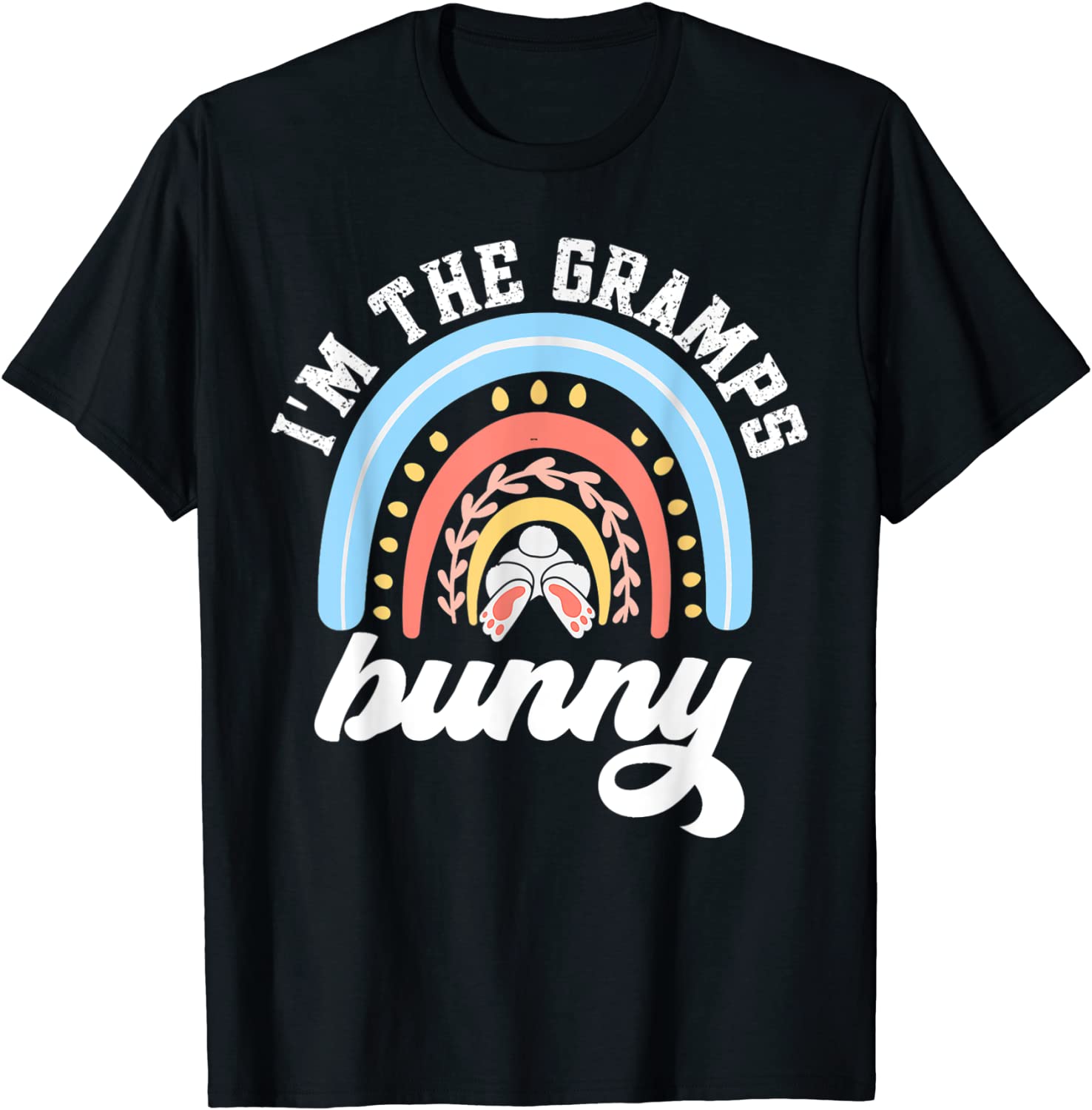 Gramps Easter Day Matching Family Party Bunny Rainbow Style Classic Shirt