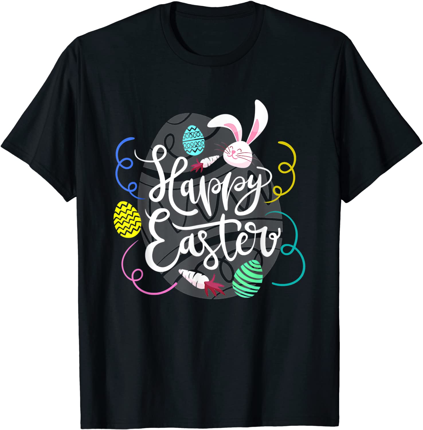 Happy Easter Day 2022 Bunny Hug Easter Eggs Classic Shirt