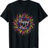 Happy Holi Indian Celebration Colors India Hindu Spring Classic Shirt