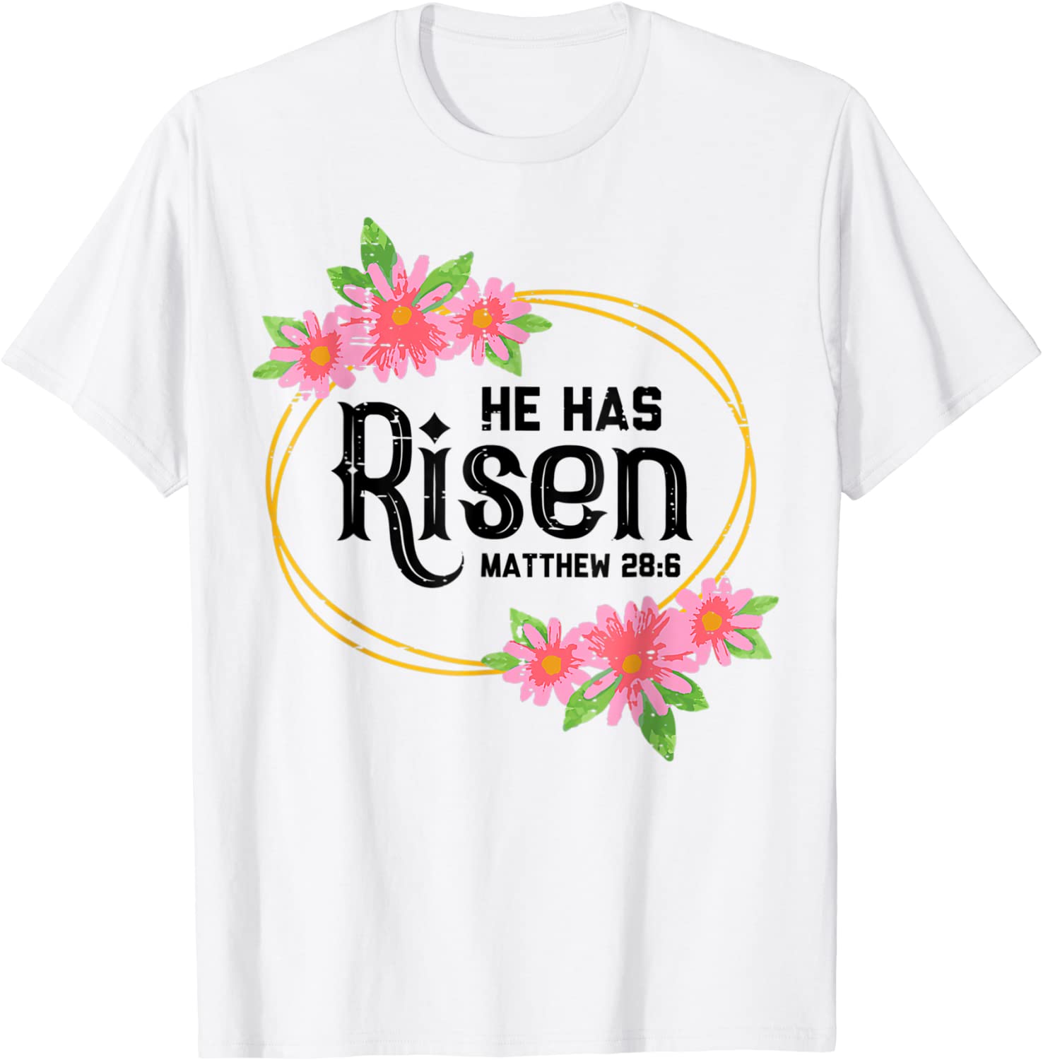 He Has Risen Matthew 286 Easter Jesus Resurrection Bible Classic Shirt