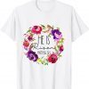 He Is Risen Floral Easter For Christian 2022 Shirt