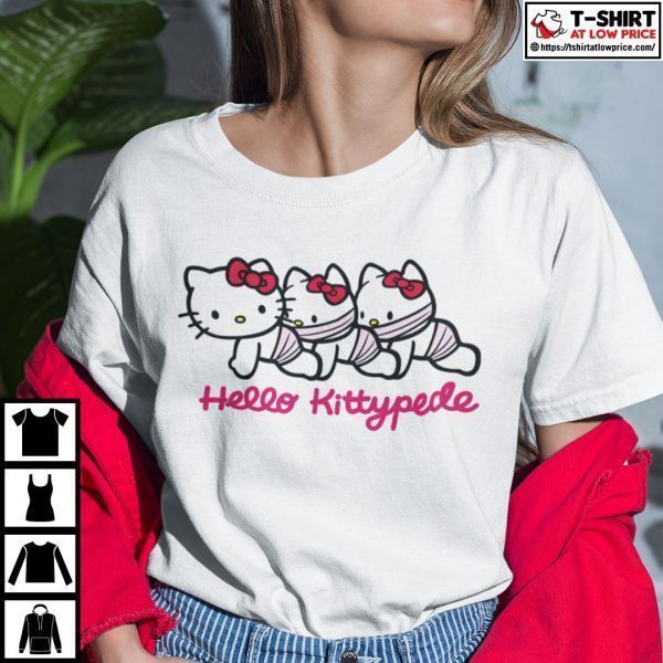 Hello Kittypede The Human Centipede Classic Shirt