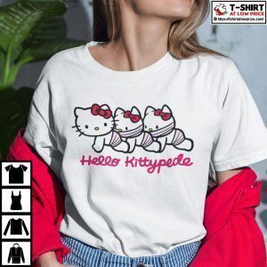 Hello Kittypede The Human Centipede Classic Shirt