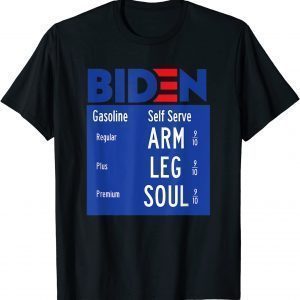 High Prices Inflation Bad Economy Gas Pump Joe Meme T-Shirt