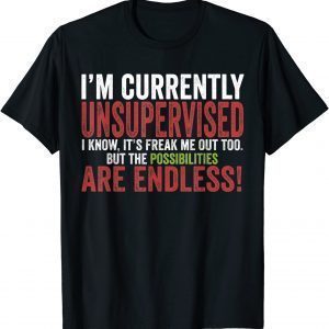 I Am Currently Unsupervised 2022 Shirt