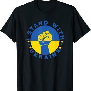 I Stand With Ukraine Support The Ukraine Peace Ukraine Shirt