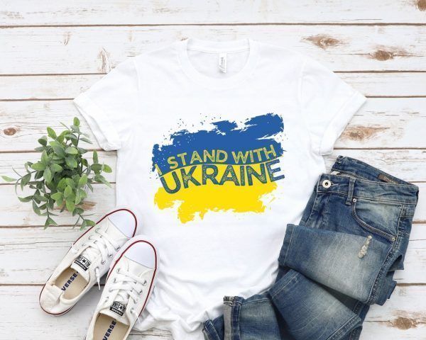 Stop Russian I Stand With Ukraine Support Ukraine and Ukrainian Shirt