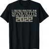 I Tested Positive For Senioritis Graduation, Class Of 2022 Classic Shirt