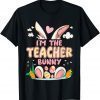 I'm The Teacher Bunny Easter Bunny Egg For Easter Day Classic T-Shirt