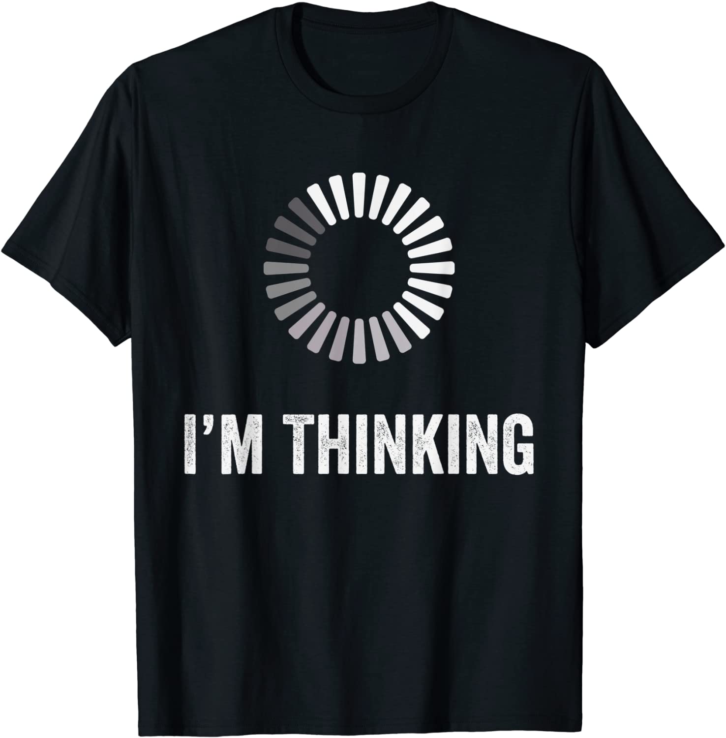 I'm Thinking Loading Processing Buffering Humor Programmers Classic Shirt