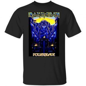 Iron Maiden Dark Ink Powerslaves New 2022 Shirt