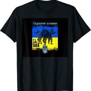 It's In My DNA Ukrainian Vyshyvanka Kozak Save Ukraine T-Shirt