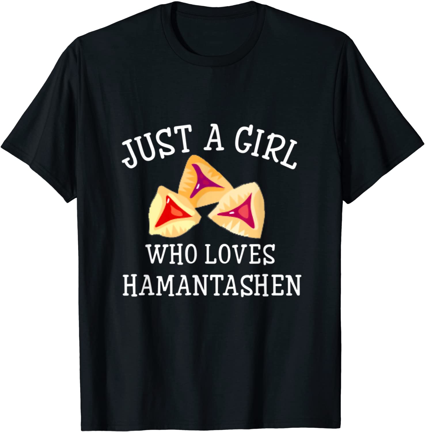 Just A Girl Who Loves Hamantashen Happy Purim Costume Party Classic Shirt