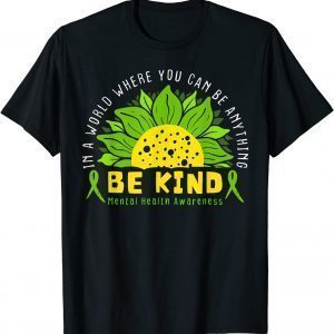 Kind Green Ribbon Sunflower Mental Health Awareness Classic Shirt