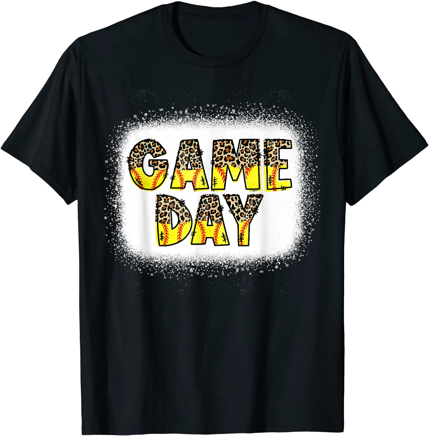 Leopard Softball Game Day Vibes Softball Mom Softball 2022 Shirt