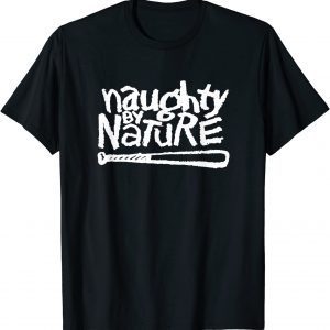 Naughty By Nature – White Classic Logo Classic Shirt