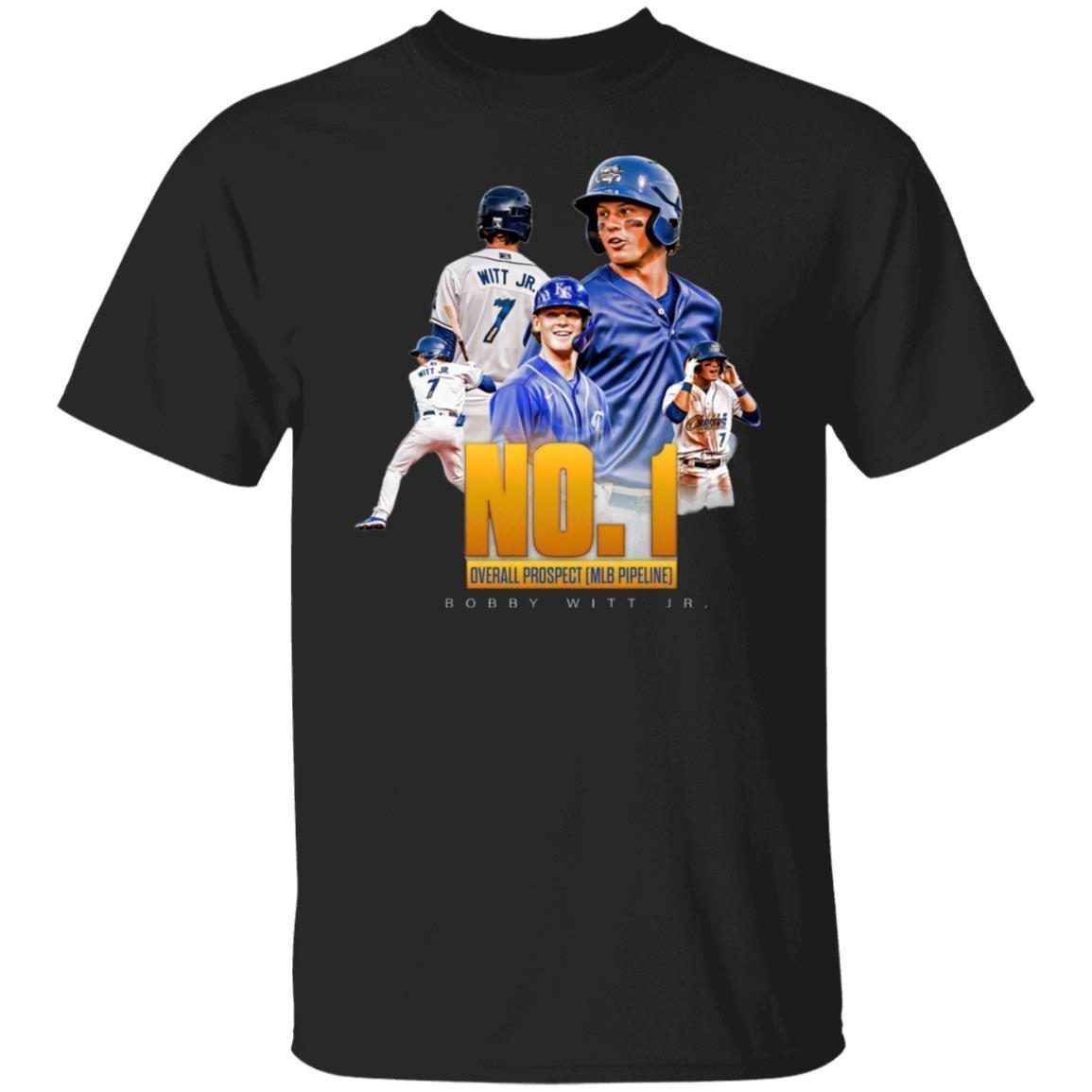 No 1 overall prospect bobby witt jr Kansas city royals shirt