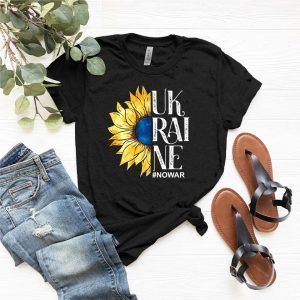 No War Ukraine Sunflower Stand With Ukraine Love Ukraine Shirt